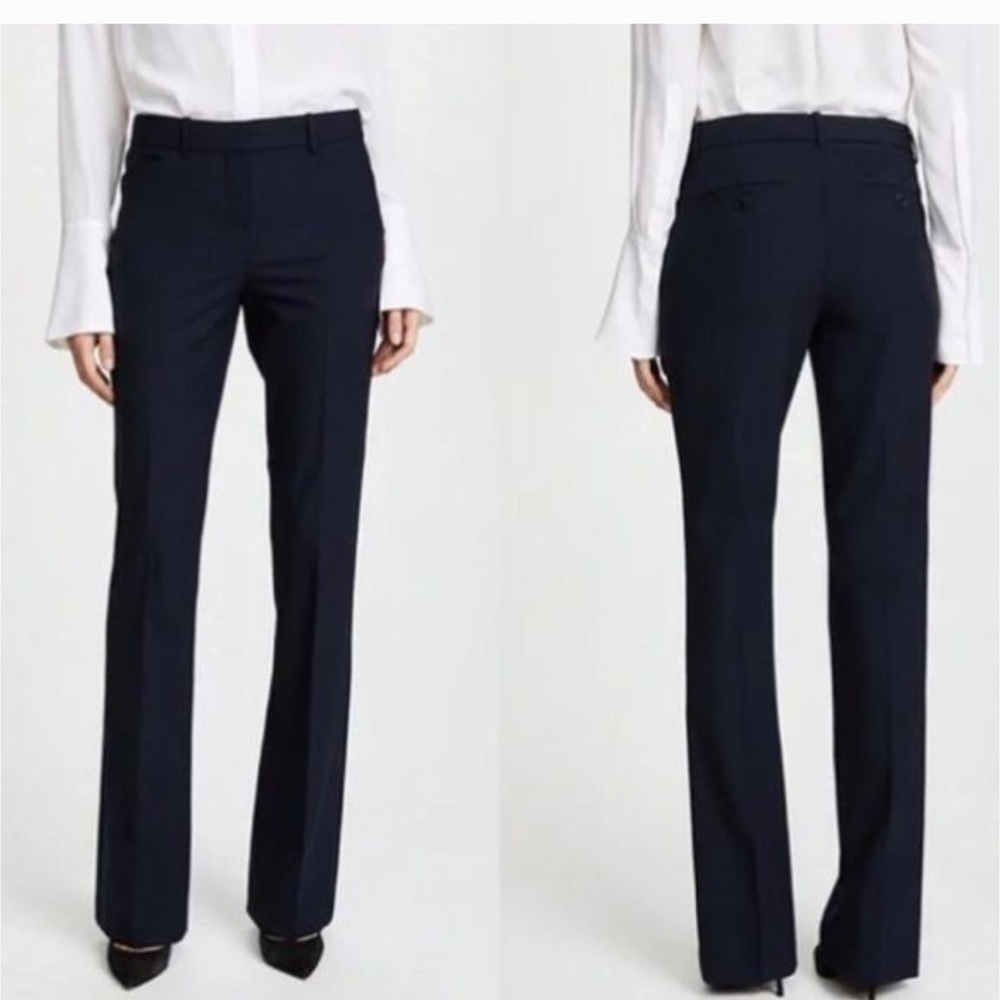 NWOT Theory Max C Black Trousers